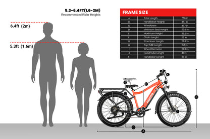 Vélo électrique tout-terrain